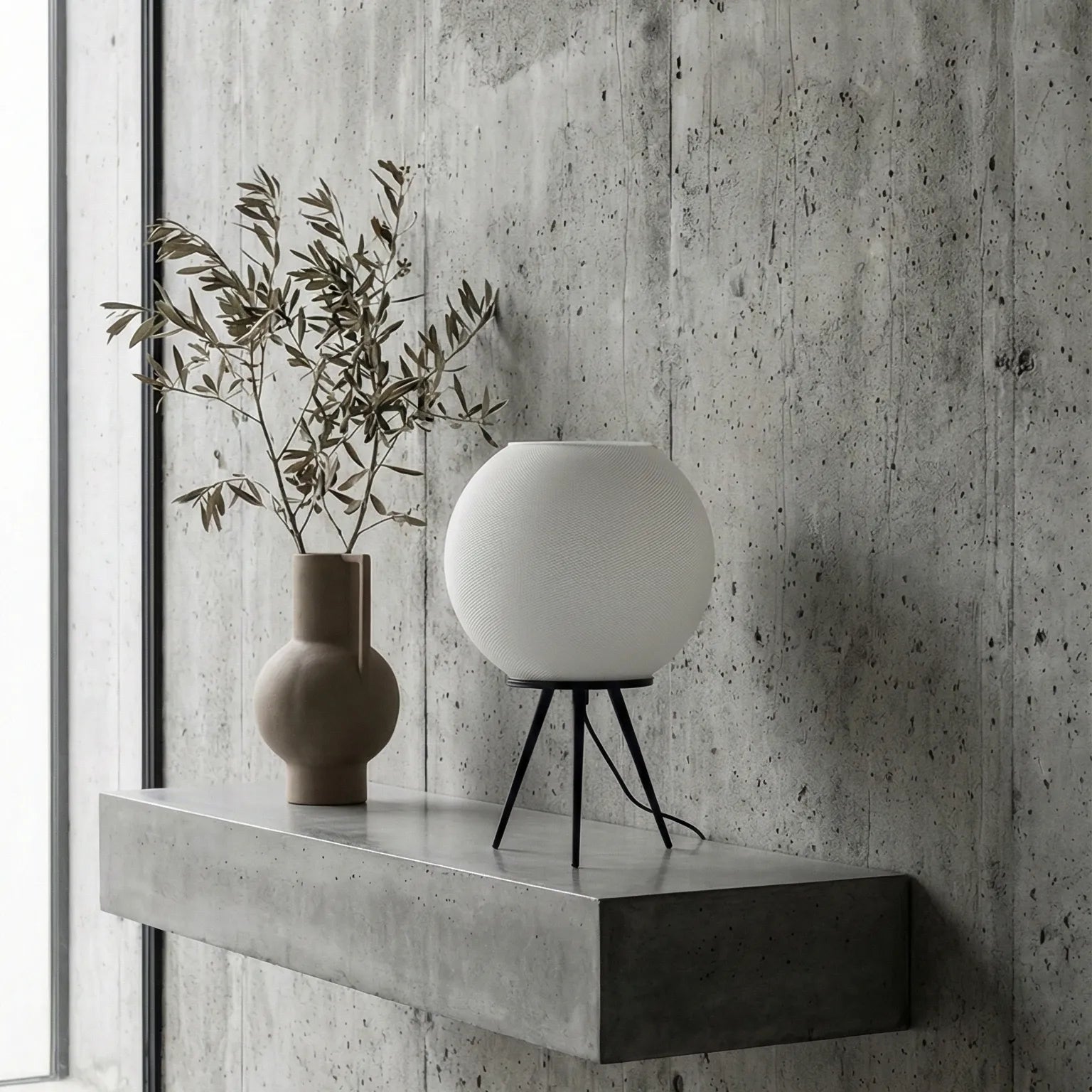 Japandi Orb 1 | Table Lamp
